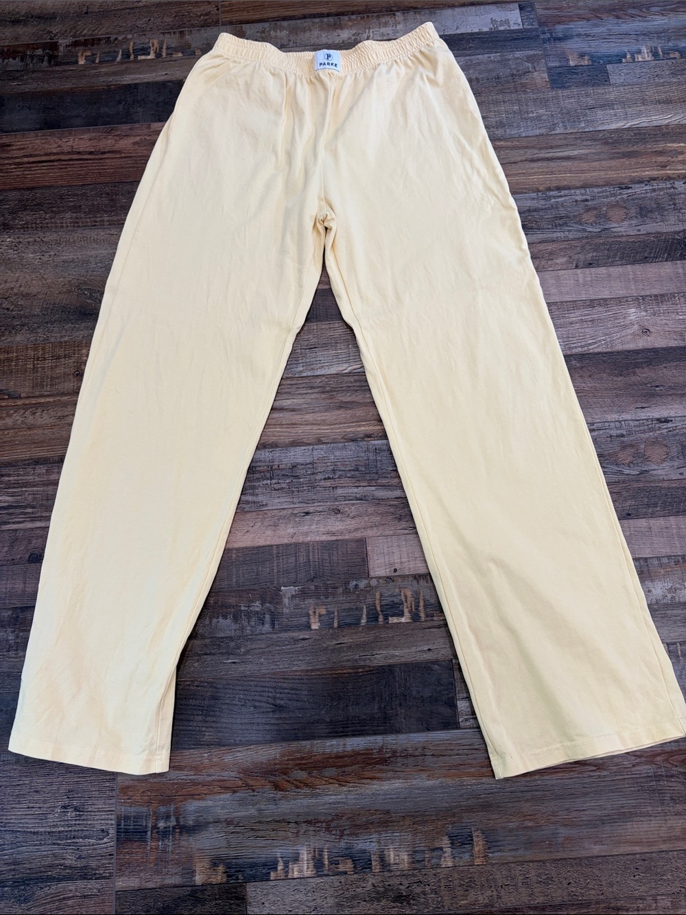 Parke yellow pants